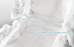 Big elastic waistband disposable baby diaper