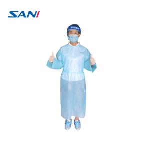 Quality Blue PP PE Medical Isolation Clothing Disposable wholesale