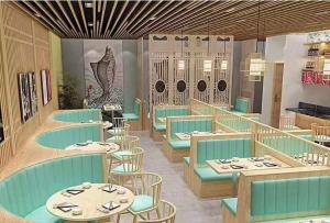 Quality Customized Modern Restaurant Furniture ，Restaurant Booth And Table Set wholesale
