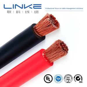 China 300V Silicone Insulation High Voltage Electric Wire Unshielded Energy Cable Silicone Rubber Insulated Wire Single Core Silicone Cable on sale