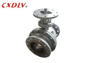 Quality Flange Ends RB Trunnion Type Ball Valve 600lb PN16 Side Entrance wholesale
