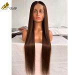 100% Virgin Peruvian Human Hair Water Wave Lace Front Wigs