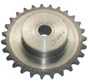 Quality C45 Material 428*18T Steel Spur Gear Double Heat Treatment Sprocket Gear Chain Wheel wholesale