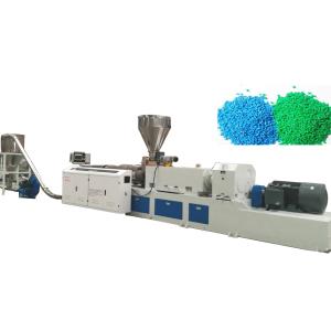 Quality Twin Screw 550kg/H 10mm Granulating PVC Pelletizing Line Machine wholesale