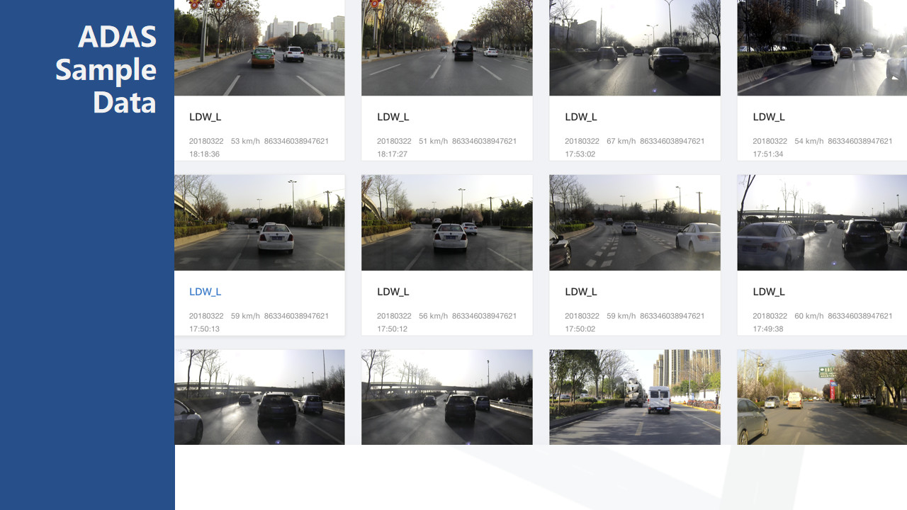 Driver Status Monitor With ADAS MDVR 4G Transmission Center 1920*1080