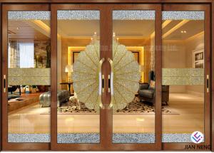 Quality Security Aluminum Window And Door With Double Tempered Glass 4mm wholesale