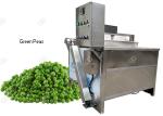 Electric Heating Green Peas Broad Beans Frying Machine 100KG / H CE Passed
