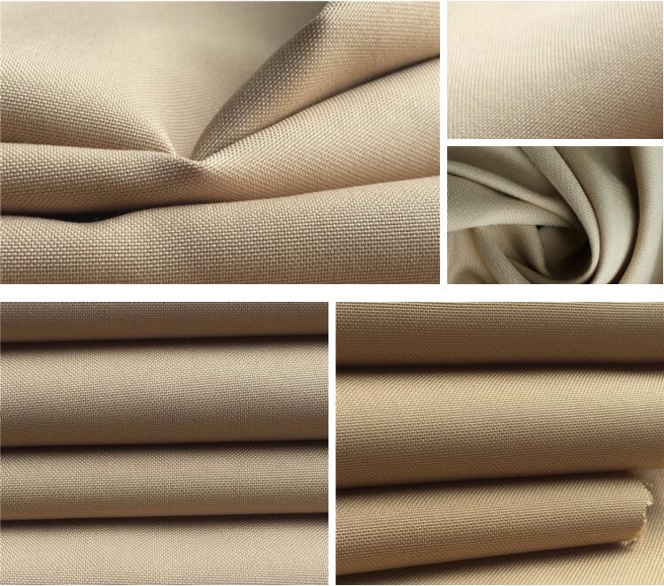 Flexible Plain Polyester Mini Matt Fabric for Anti Wrinkle and Flame Retardant Effect