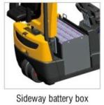 6200mm 1.8T Forklift High Capacity Three Wheel Electric Powered Forklift