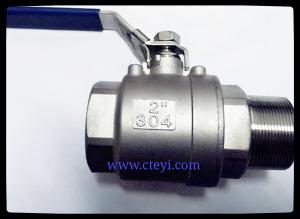 Quality Female / Male End Stainless Steel Ball Valves 1/4&quot; - 4&quot; Investment Casting Body wholesale