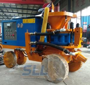 Quality 7-8m3/H Air Consumption Cement Spray Machine , Durable Wet Mix Shotcrete Machine wholesale
