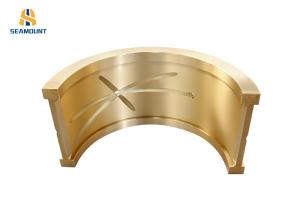 Quality 0.01mm Advanced CNC Machined C95500 Half Bearing wholesale