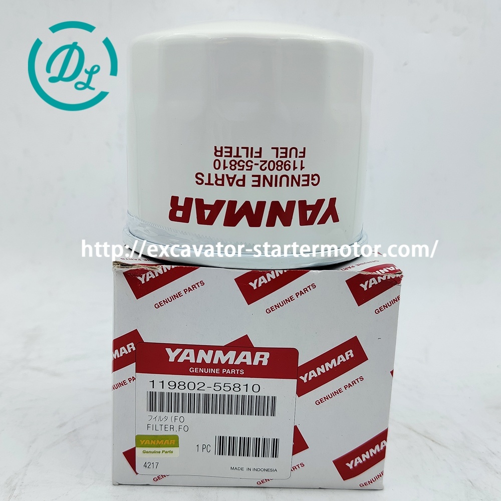119802-55810 119802-55801 129907-55801 Fuel Filter Yanmar Filter