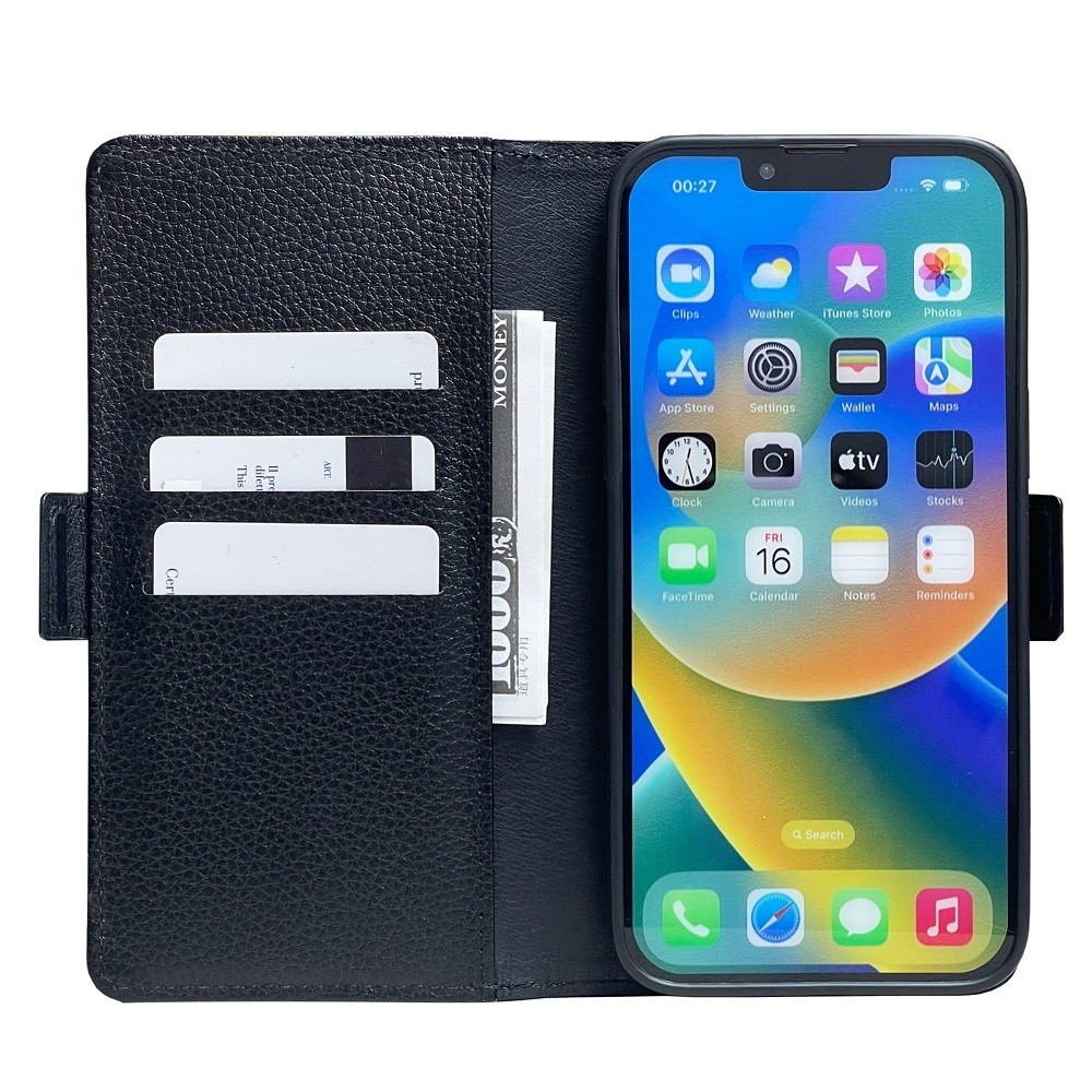 Printable Sublimation PU Leather Flip Wallet Phone Cases With Stand For IPhone16 15 14