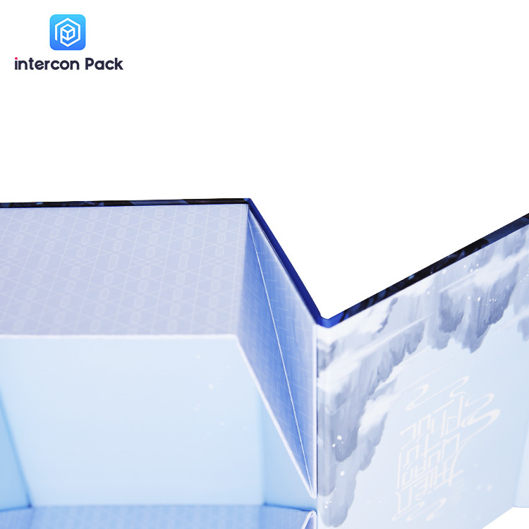 OEM Luxury Cardboard Gift Boxes CMYK Printing Hand Molding Foldable