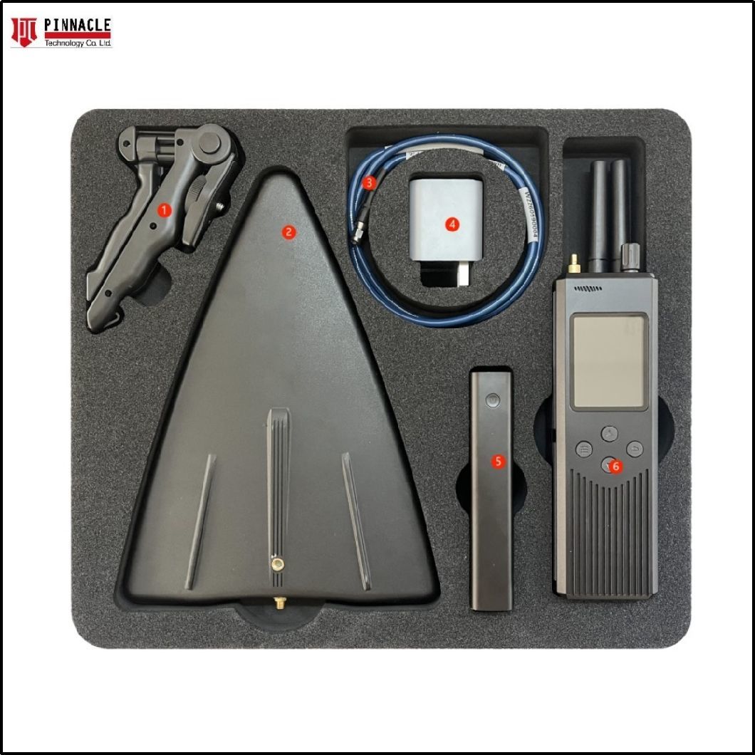 Powerful Handheld Drone Detecter and Direction Finder up to 2km