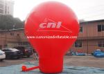 Pormotion Activity Red Inflatable Montgolfier Hot Air Floor Balloon