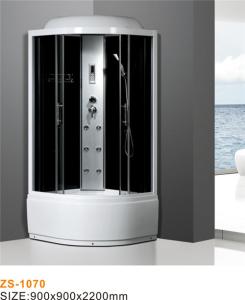 Quality Diamond White Steam Shower Bath Enclosure Easily Maintained Size 900*900*2200mm wholesale
