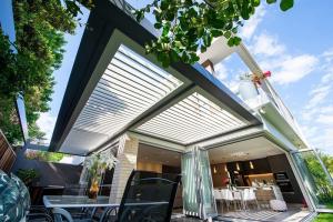 Quality Durable Powder Coated Aluminium Pergola Outdoor SGS Certificate wholesale