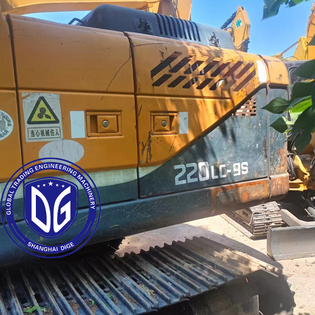 Original Hyundai 220 20ton Used Hydraulic Excavator Classic Model Versatile Usage