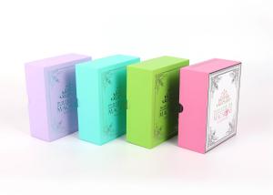 Quality Custom Logo Small Paper Jewelry Boxes Cardboard Recycled CMYK wholesale