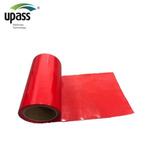 Quality DS Red HDPE Silicone Coated Release Liner For Foam Tapes wholesale