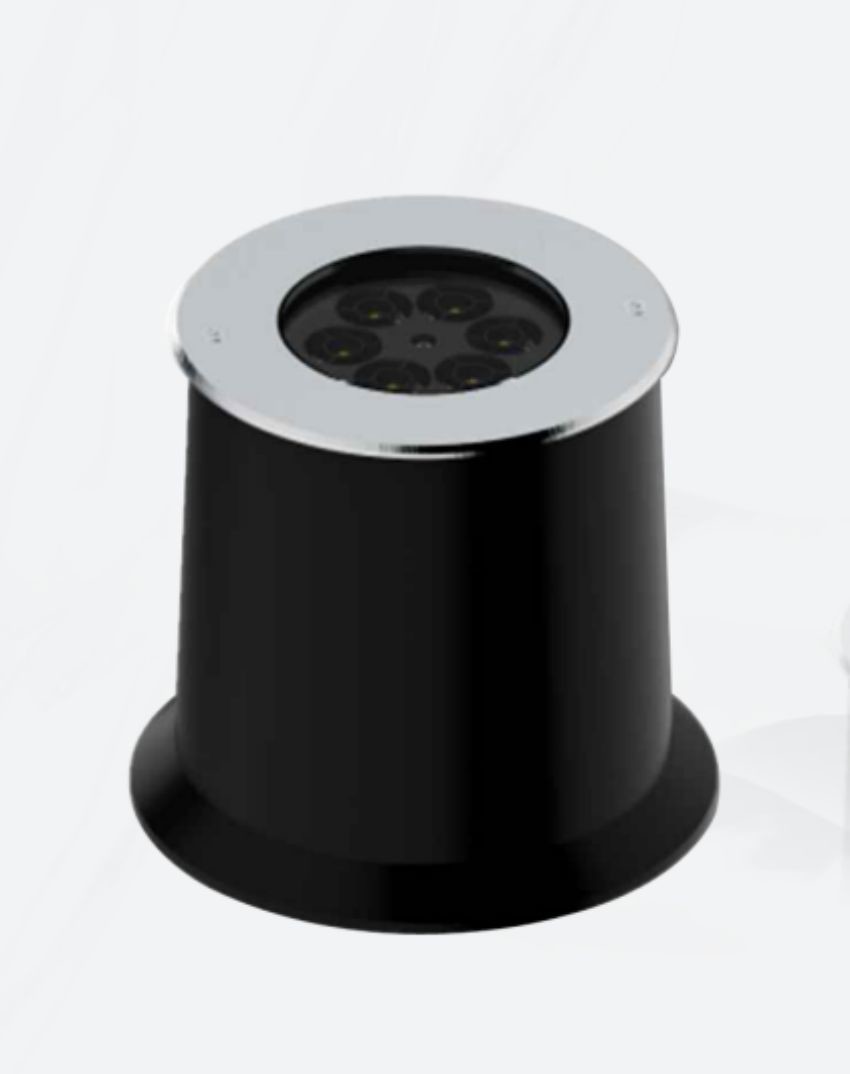 DC24V LED Inground Light Outdoor 12W Tempered Safety Glass ROHS