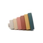 FDA Silicone Educational Baby Stacking Blocks BPA Free 100% Food Grade