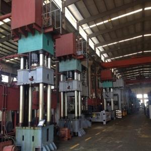 Quality LPG Cylinder Manufacturing Shell Forming Deep Drawing Machine 90Kw wholesale