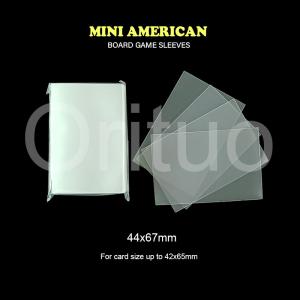 Quality Cpp Board Games Sleeves 44x67mm American Card Sleeves Non Glare wholesale