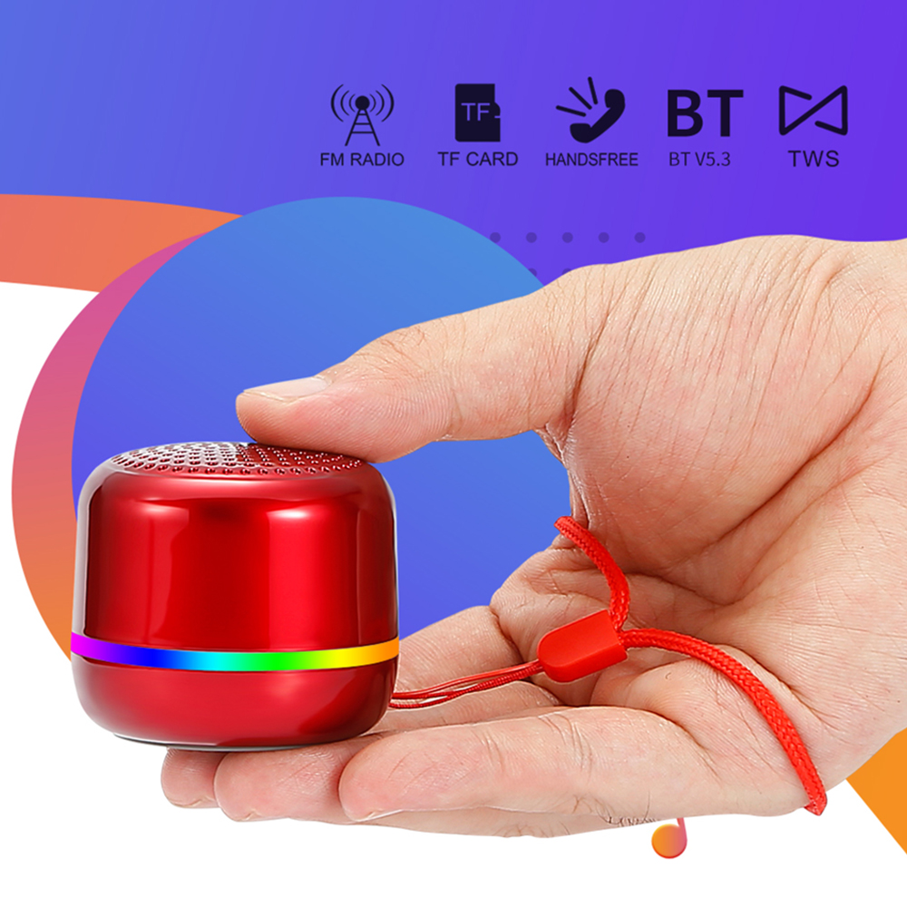 3W 500mah Small Size Outdoor Home Wireless Portable Music Box Mini Blue Tooth Speakers