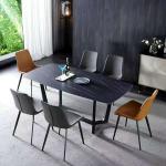 9 Piece 8 Seater Square Dining Table And Chairs 140cm High Top Kitchen Counter