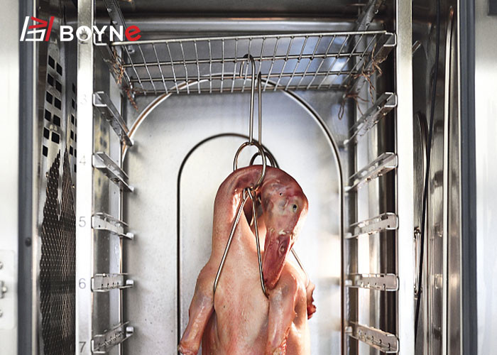 Commercial Kitchen Cooking Equipment High Temperature Rotary Barbecue Oven