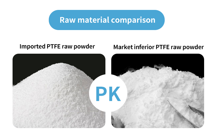 New Material Expanded Ptfe Sheet Heat Resistant PTFE Plastic Gasket Sheet 1-200mm