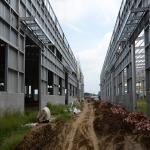 Prefabricated Steel Frame Factory Warhouse Steel Construction Fabrication