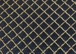 Diamond Holes Brass Woven Wire Mesh Cloth