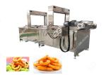Gas Heating Onion Ring Automatic Fryer Machine Continuous Onion Fryer Equipment