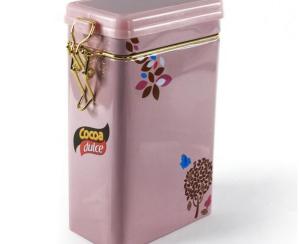 Quality Airtight Coffee Tins with Plastic Lid wholesale