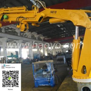 Quality China Ship Foldable Marine Knuckle Boom Crane Manufacturer Marine Ship Deck Crane wholesale