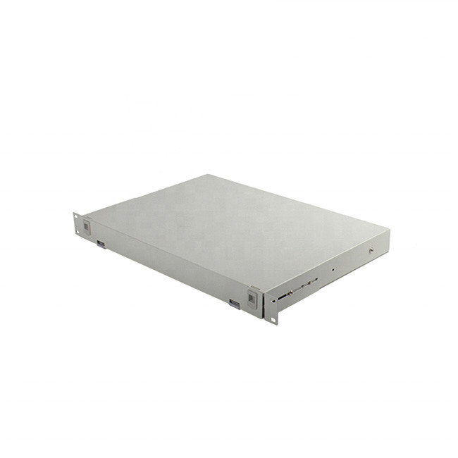 12/24 Port SC Rack Mount ODF 1U 19 Inch Fiber Optical Distribution Box