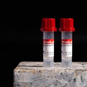 Quality Red Top Capillary Blood Collection Tubes 0.5ml 100pcs Tray Packing wholesale