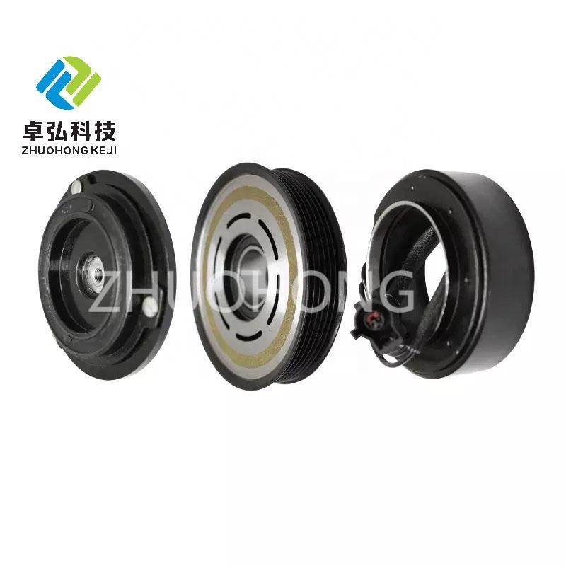 Auto AC Compressor Pulley Clutch 122MM for FORD CHANGAN ECOSPORT 2013- 1.5 6 PK Grooves