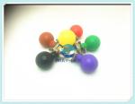 Silicone Bulb Ecg Chest Electrodes , Adult Reusable ECG Suction Electrodes