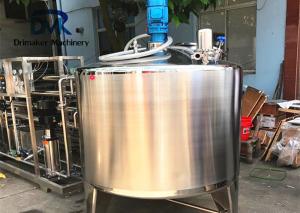 Quality SUS 304 Liquid Process Equipment Juice Beverage Mixing Blending Tank wholesale