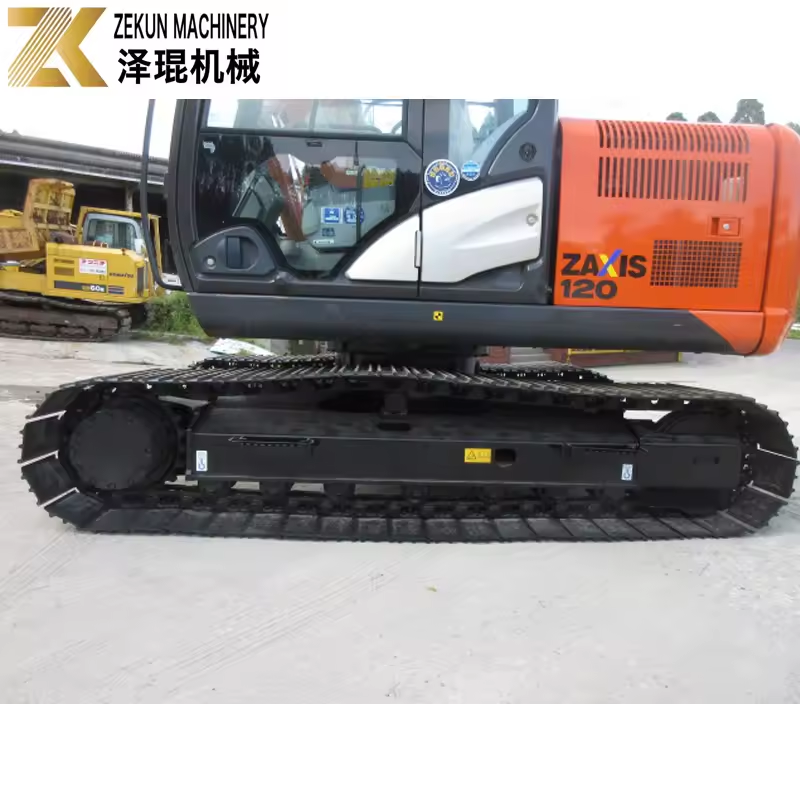 Stable Performance Used Hitachi Zaxis 120 Excavator with 66kw Power and Radiator