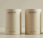 Biodegradable Cosmetic Bottle Paper Tube Packaging Luxury Cylinder Round Kraft