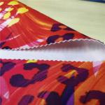 Breathable 310GSM Jersey Knit Fabric , Fitness Tights Patterned Jersey Fabric