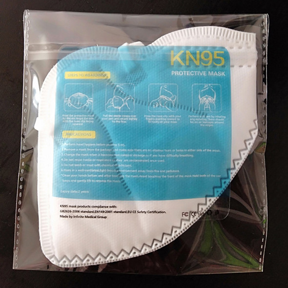 Dustproof Sterile Disposable Face Mask , KN95 Face Mask Anti Fog Anti Flu
