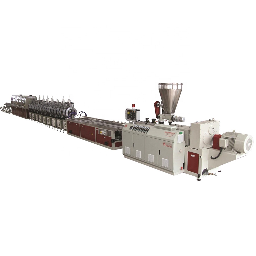 Double Screw Plastic Extruder Machine with Competitive and 38CrMoALA Screw Material
