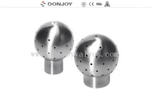 Quality 360 Degree Fixed Tank Spray Balls Pin Connection For Yeast Breeding wholesale